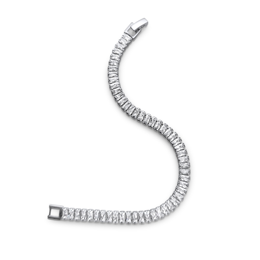 Silver Leah Bracelet